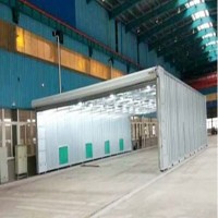 整体移动喷漆房 适应不同工件喷漆需求