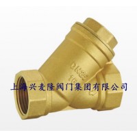 黄铜丝扣过滤器 Y型过滤器 内螺纹连接