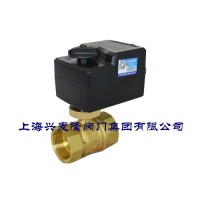上海兴麦隆 电动调节球阀 内螺纹连接