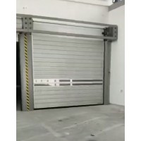 地库硬质螺旋快速卷帘门河北生产安装厂家