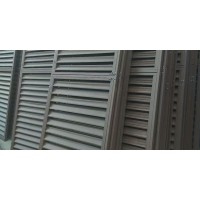 防雨防水通风手动百叶窗河北任丘生产厂家