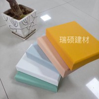 布艺软包吸音板体育馆吊顶吸音板厂家批发 穿孔软包回声隔音板现