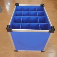 【深圳松岗防静电中空板刀卡/PP万通隔板箱/带盖箱】