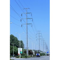 河北电力钢管塔生产厂家地脚螺栓电力钢杆钢制电杆