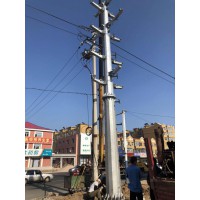 河北钢管杆地脚螺栓生产厂家电力钢管桩电力钢杆